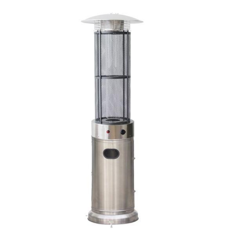 GAS HEATER STAND CIRCLE FLAME 1,80m 11KW INOX (stainless steel) 890-50011