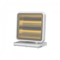 QUARTZ HEATER WITH OSCILLATION WHITE 800W 890-50021 QUARTZ HEATER WITH OSCILLATION WHITE 800W 890-50021