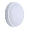 WALL MOUNTED LED LIGHT ROUND 12W Φ170x50 3000K IP54 WHITE PLUS 145-20015