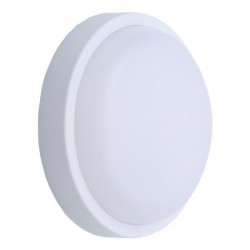 WALL MOUNTED LED LIGHT ROUND 18W Φ200x55 3000K IP54 WHITE PLUS 145-20017