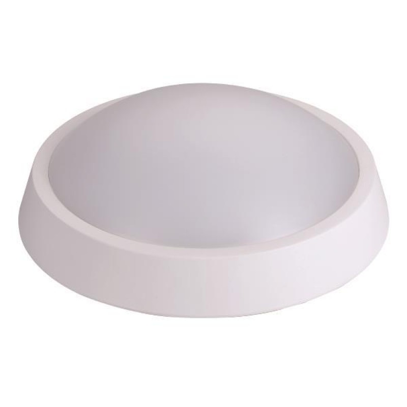 WALL MOUNTED LED LIGHT ROUND 30W Φ320x102 4000K IP54 WHITE PLUS 145-20036