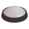 WALL MOUNTED LED LIGHT ROUND 30W Φ320x102 4000K IP65 BLACK PLUS 145-20037