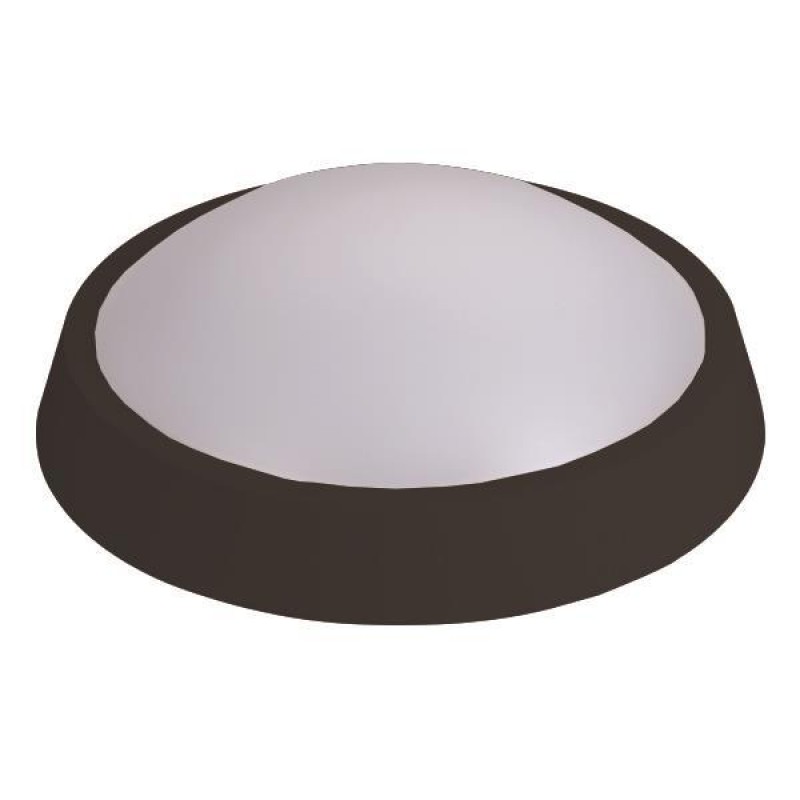 WALL MOUNTED LED LIGHT ROUND 30W Φ320x102 4000K IP65 BLACK PLUS 145-20037