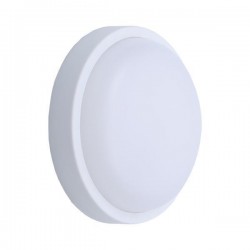 WALL MOUNTED LED LIGHT ROUND 18W Φ200x55 12/24V AC/DC 6500K IP54 WHITE PLUS 145-20041