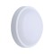 WALL MOUNTED LED LIGHT ROUND 12W Φ170x50 4000K IP54 WHITE PLUS 145-20044