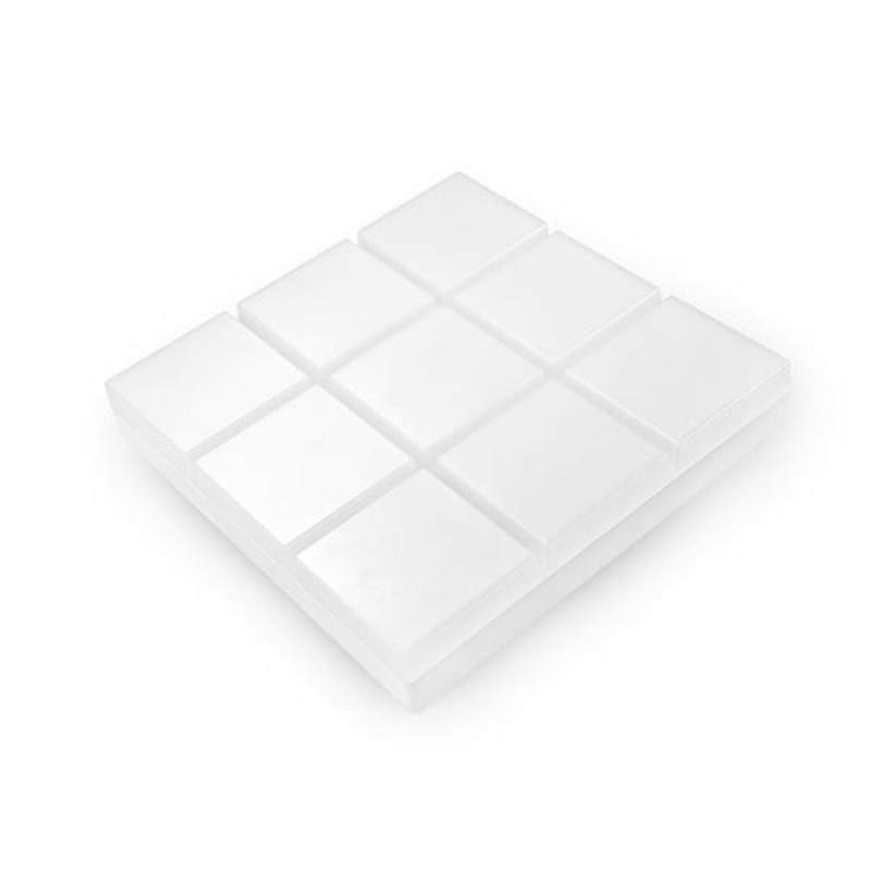 CEILING LIGHT SQUARE LED 36W 4000K 360X360X60mm WHITE IP54 145-20082