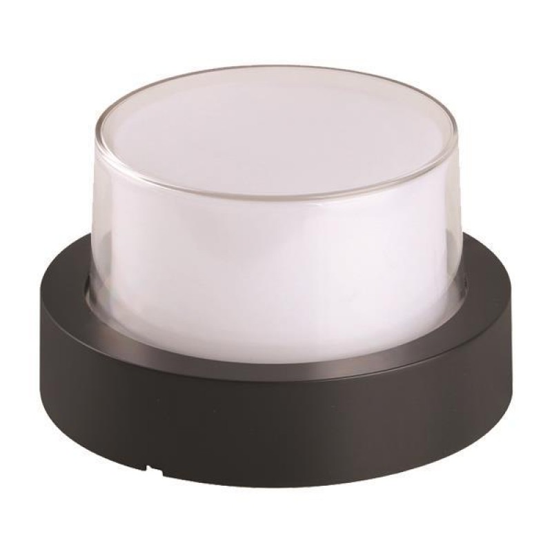 LED СТЕННО ТЯЛО КРЪГЛО 12W 3000K IP65 ЧЕРНО LED СТЕННО ТЯЛО КРЪГЛО 12W 3000K IP65 ЧЕРНО