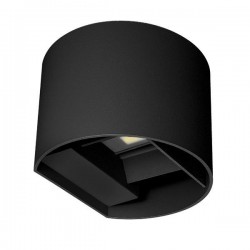 ARTE ILLUMINA WALL LIGHT ALUMINIUM CUBE BLACK 10w  3CCT 135*120*100mm WITH  GLASS DIFUSER 145-20252