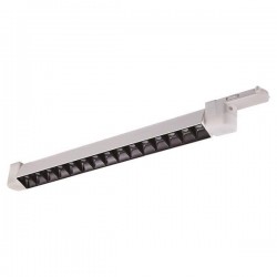 LINEAR TRACK LIGHT LED SINGLE 4 LINE 15W 4000K WHITE/ BLACK PRO 145-55090