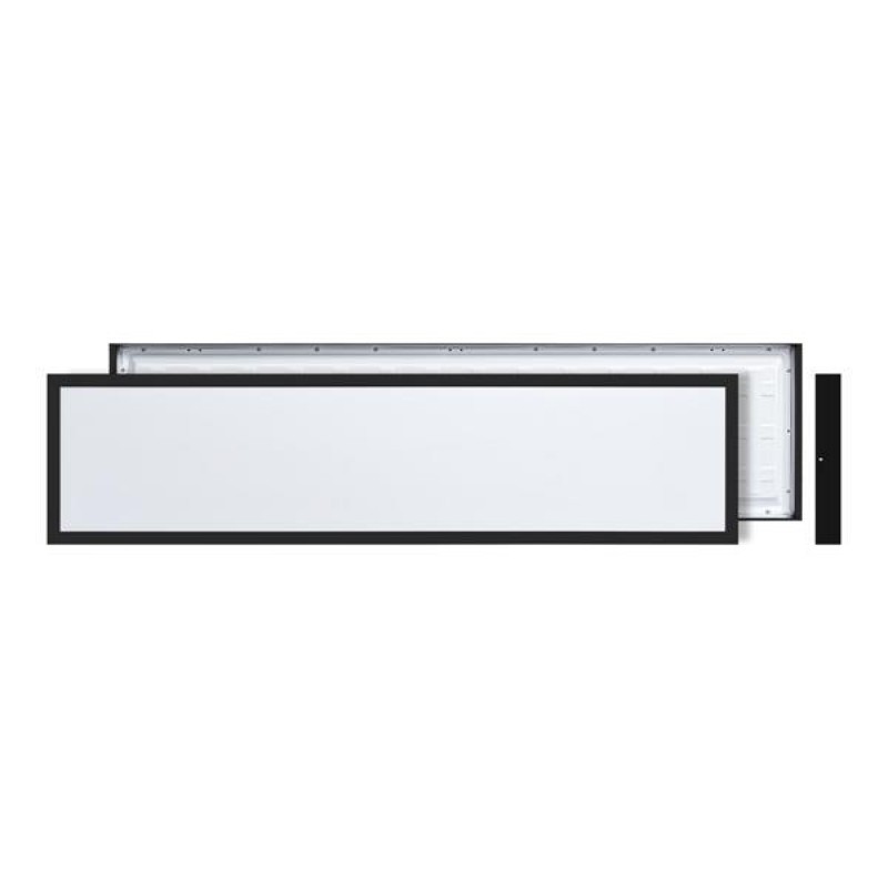 PANEL SURFACE BACKLIGΗΤ UGR19 120X30 27-34-40-45W 6500Κ 220-240V/AC BLACK 145-56253