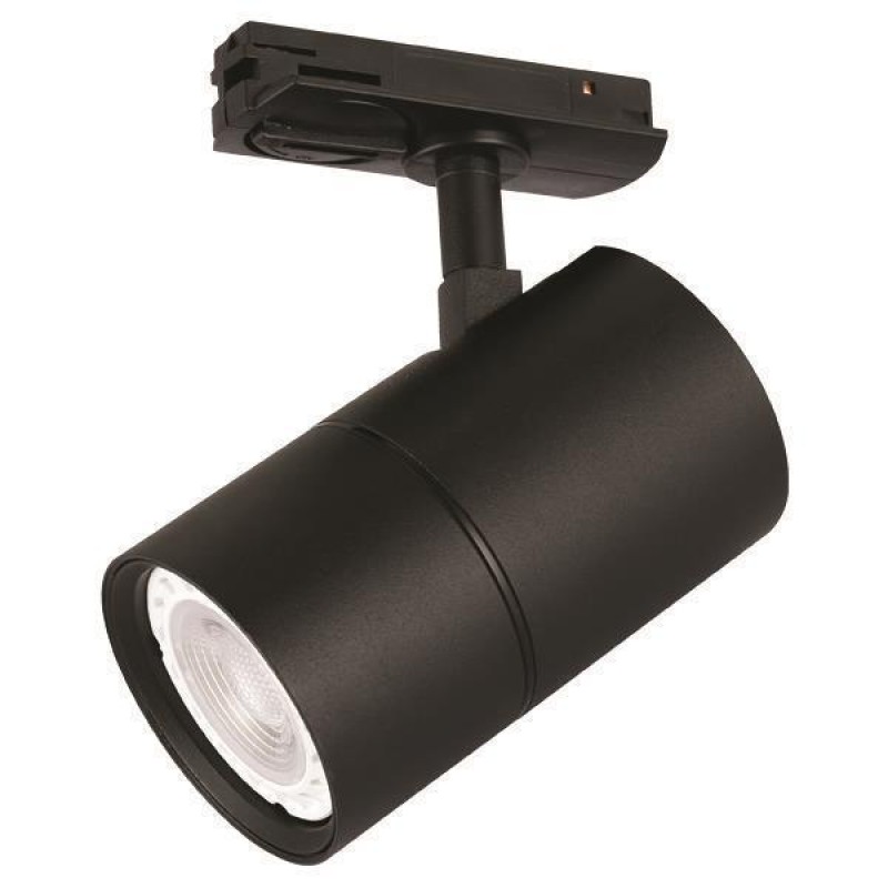 TRACK LIGHT 2 LINE GU10 Φ60x100mm BLACK 145-59083