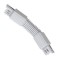 CONJUCTION RAIL UNIVERSAL 4 LINES SPIRAL ANGLE WHITE 145-59205