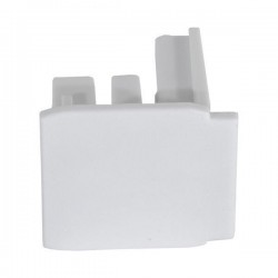RAIL UNIVERSAL 4 LINES TERMINAL WHITE 145-59210