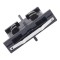 CONJUCTION RAIL UNIVERSAL 4 LINES STRAIGHT BLACK 145-59223
