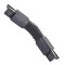 CONJUCTION RAIL UNIVERSAL 4 LINES SPIRAL ANGLE BLACK 145-59225