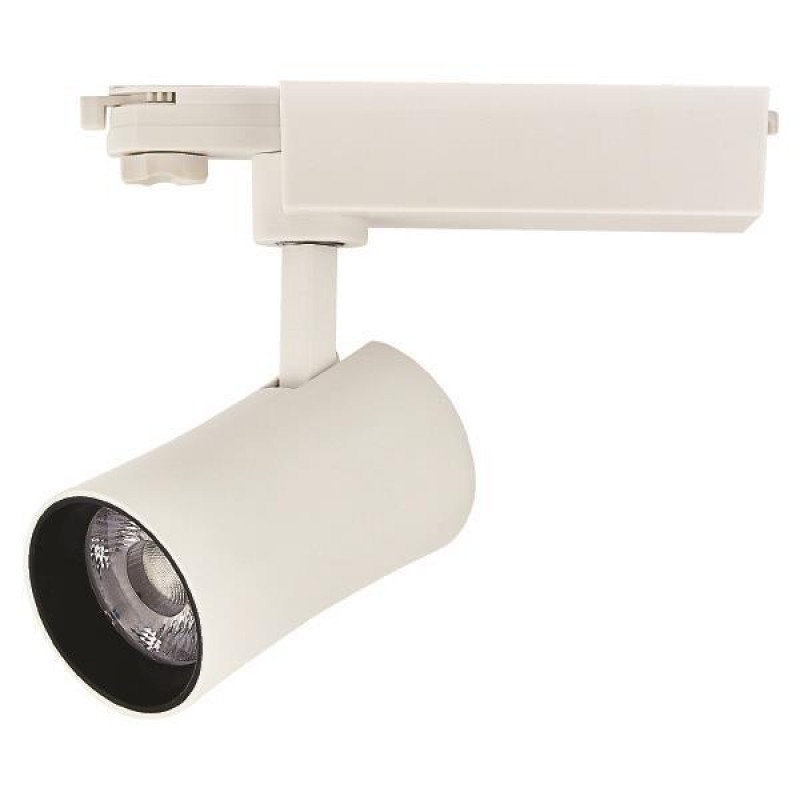 LED ПРОЖЕКТОР ЗА РЕЛСА 30W 3000K БЯЛ LED ПРОЖЕКТОР ЗА РЕЛСА 30W 3000K БЯЛ