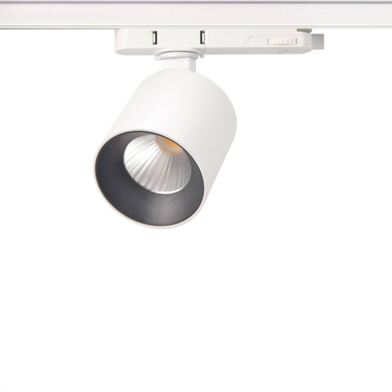 РЕЛСОВО СВЕТИЛО ДИМИРАЩО LED ЕДИНИЧНО TRIAC 4 LINE 30W 3CCT БЯЛО