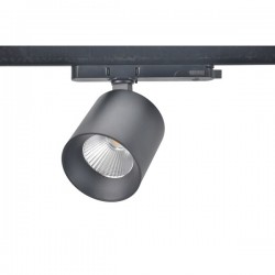 РЕЛСОВО СВЕТИЛО ДИМИРАЩО LED ЕДНОПЛАМЪКОВО TRIAC 4 LINE 30W 3CCT ЧЕРНО PLUS