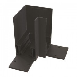 SURFACE CORNER FOR MAGNETIC TRACK 90 STL-SLC01 BLACK 145-59914
