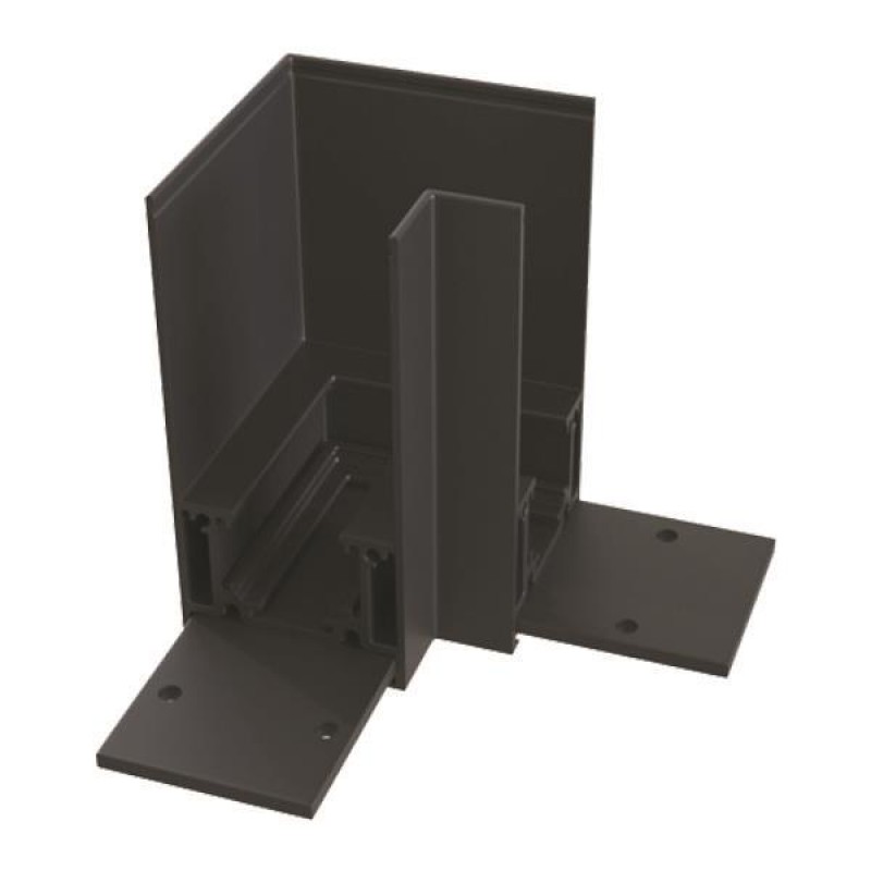 SURFACE CORNER FOR MAGNETIC TRACK 90 STL-SLC01 BLACK 145-59914