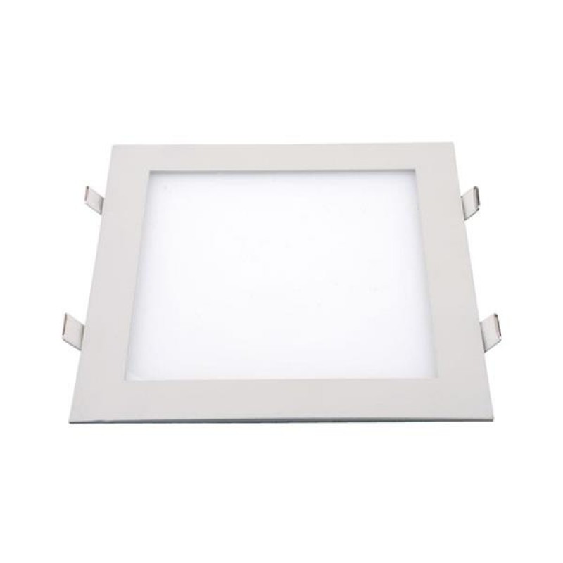 RECESSED LED SLIM LIGHT 225Χ225 20W 6500K BLACK PLUS 145-68023