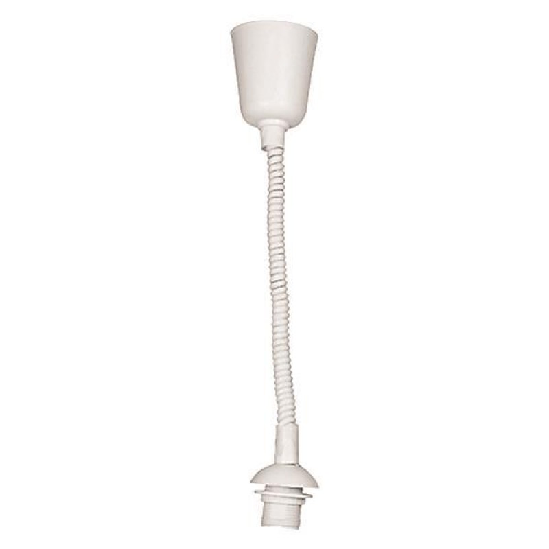 LAMPHOLDER HANGING WHITE  (FOR LIGHTINGS) E27 147-23110