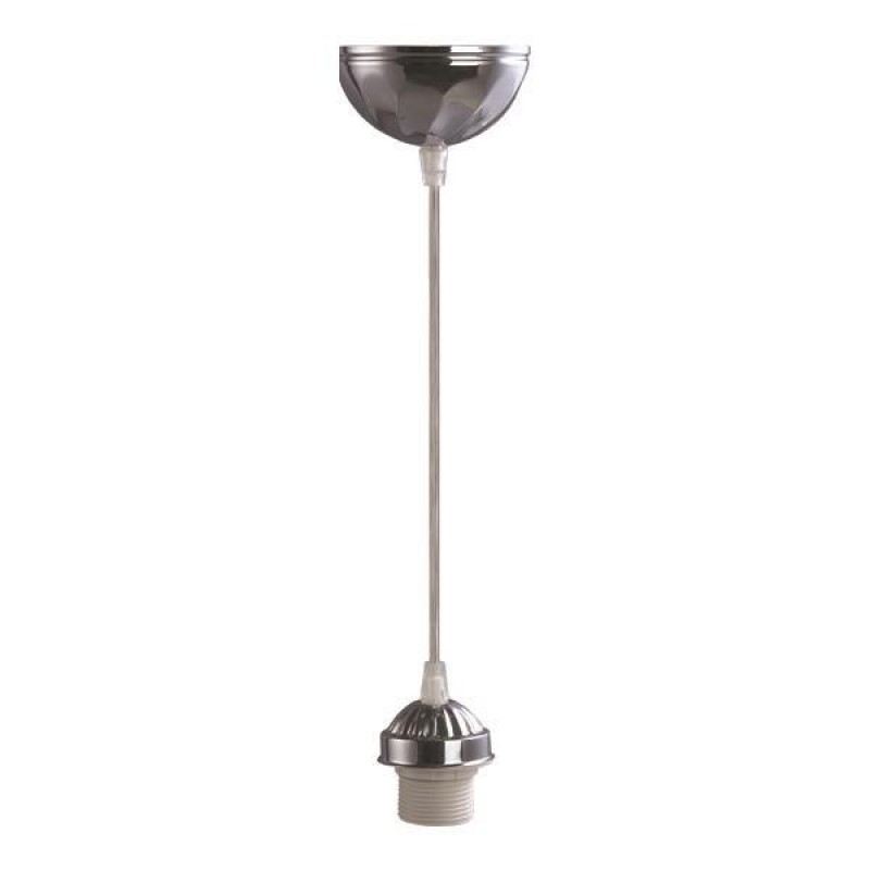 LAMPHOLDER HANGING NICKEL (FOR LIGHTINGS) E27 147-23120
