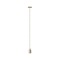 LAMPHOLDER HANGING WOOD COLOR  Ε27 ROUND CABLE BRAIDED 147-23170