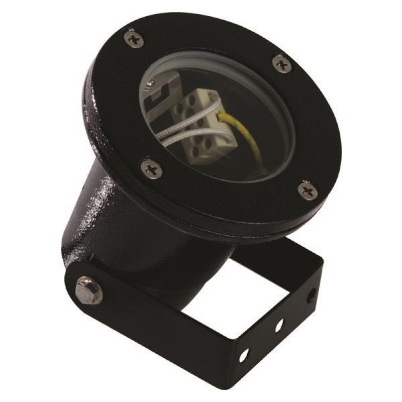 GARDEN SPOT LIGHT METALLIC GU10 IP65 230V BLACK 147-68411