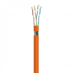 UTP КАБЕЛ КАТ.6A 23AWG МЕДЕН ОРАНЖЕВ (БАРАБАН) 150-21002