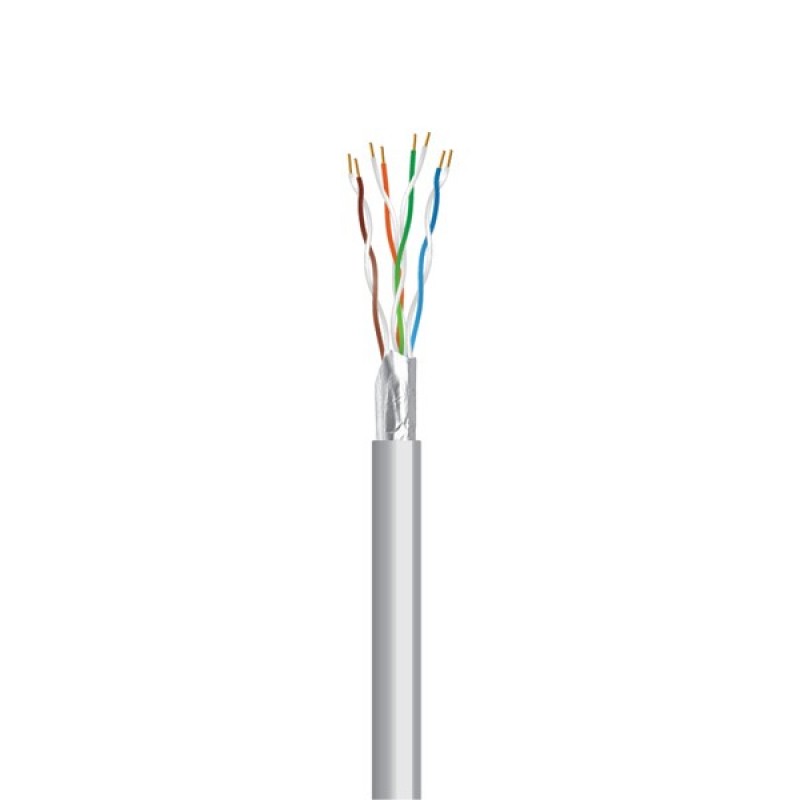 МРЕЖОВ КАБЕЛ FTP CAT.6E 23AWG CCA СИВ