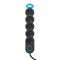 SOCKET 5 SCHUKO HOLES CABLE OVAL  3X1,5mm EXTENSION 1,5m  BLACK WITH SWITCH & SHUTTER PROTECTION 147-62416