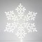 SNOWFLAKE, WHITE  NEON ROPE LIGHT 12M, 75cm, IP44 600-23025