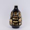 VASE, CERAMIC, BLACK-GOLD, 18.5x18.5x33.2cm 752-20422