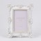 TABLE PHOTO FRAME (10x15), POLYRESIN, WHITE, 18.5x23.5x1.8cm 756-12197