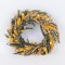 WREATH, WITH WHEAT, YELLOW-NATURAL-GREEN, 42x42x59cm 758-16014