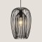 LIGHT FIXTURES HANGING SIMPLE E27 Φ245x245 BLACK 144-28500