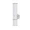 ARTE ILLUMINA LIGHT FIXTURE FOR  BATHROOM WALL 6W 3CCT 400mm IP44 CHROME 144-80539