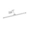ARTE ILLUMINA LIGHT FIXTURE FOR BATHROOM  ALUMINIUM  14W  3CCT 600mm (base 80X40mm) IP44 CHROME 144-80561