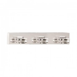 ARTE ILLUMINA LIGHT FIXTURE FOR BATHROOM 3*3W IP44 CHROME 144-80551 ARTE ILLUMINA LIGHT FIXTURE FOR BATHROOM 3*3W IP44 CHROME 144-80551
