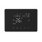 ROOM THERMOSTAT WEEKLY CROSSED DIGITAL WIFI BLACK 147-44045
