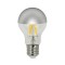 LED LAMP A60 CROSSED FILAMENT 8W E27 2700K 220-240V DIMMABLE SILVER MIRROR 147-78071