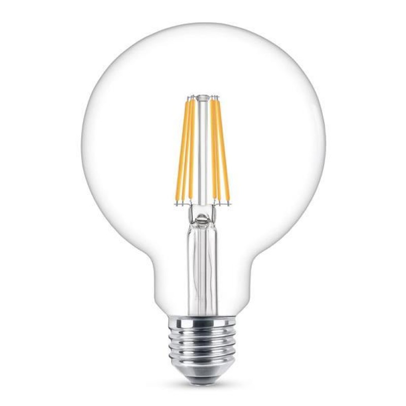 LAMP G95 FILAMENT 7,2W 1521LM Ε27 4000K CLEAR 147-78368