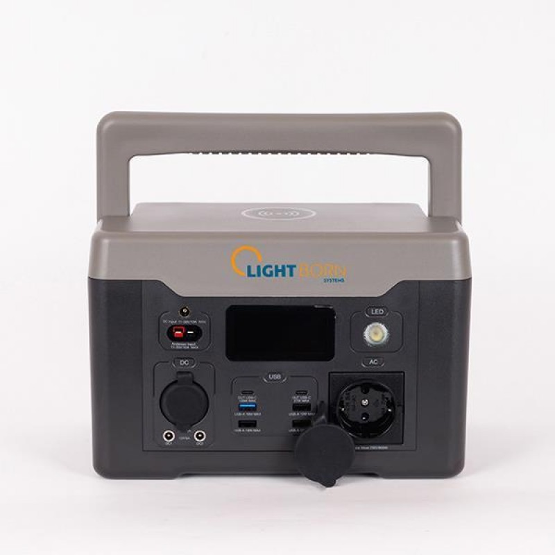 PORTABLE POWER STATION LIGHTBORN SYSTEMS 569.4Wh/600W 165-40003