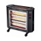 QUARTZ HEATER 2400W BLACK WITH FAN , HUMIDIFIER AND THERMOSTAT 300-41407