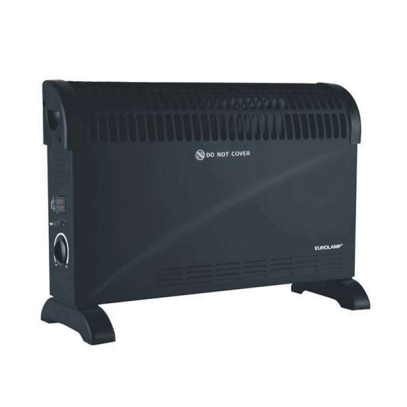 HEATER CONVECTOR BLACK WITH TURBO 2000W 300-41605