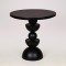 SIDE TABLE, METAL, BLACK, 50X50X50.5cm 810-00073
