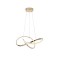 PENDANT LIGHT FIXTURE  ALUMINIUM LED 30W 3000Κ 2000lm Φ60mm GOLD ARTE ILLUMINA SATURN 144-15057