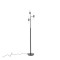 FLOOR LIGHT FIXTURES LED 8W 3000K 1800lm 250X1600mm ALUMINIUM BLACK GOLD ARTE ILLUMINA VELAS 144-17054