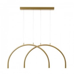 PENDANT LIGHT FIXTURES 10W 3000K 896lm  840x20x330mm  ALUMINIUM WITH METAL BRONZE ARTE ILLUMINA APSIS 144-18033